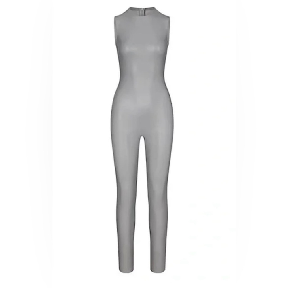 AKIRA Gray Sleeveless Jumpsuit